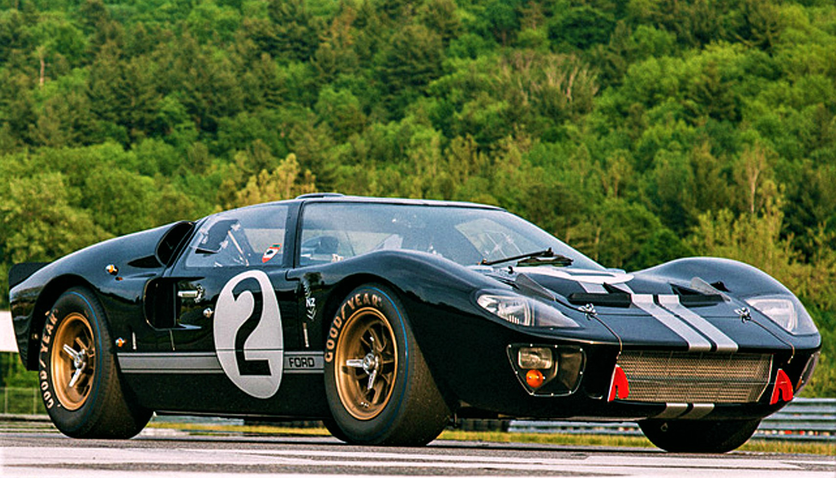 Ford GT original vencedor das 24 Horas de Le Mans de 66